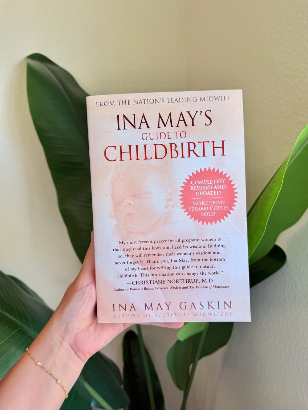 Ina May's Guide to Childbirth - White & Red Cover